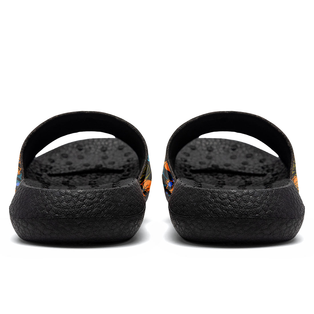 Customized Basketball Slippers With Added Patterns, Name Number Logo