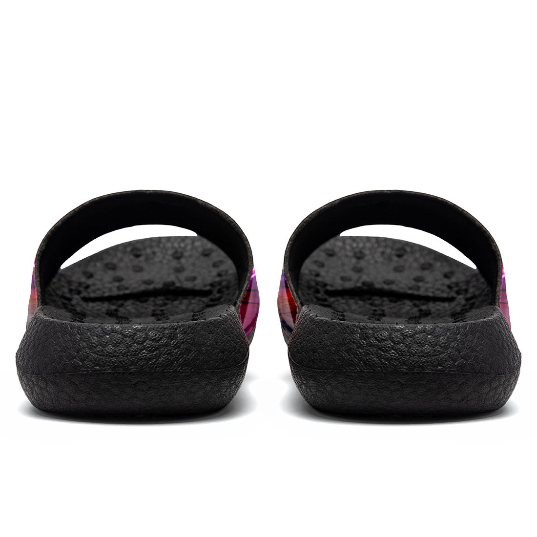 Customized Basketball Slippers With Added Patterns, Name Number Logo