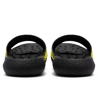 Customized Basketball Slippers With Added Patterns, Name Number Logo