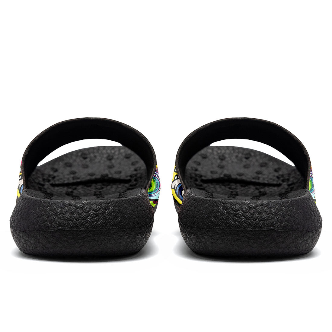 Customized Basketball Slippers With Added Patterns, Name Number Logo