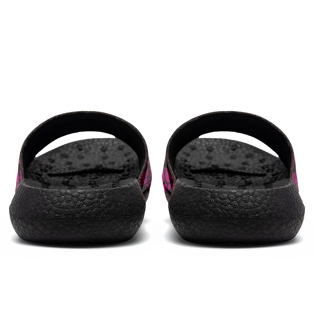 Customized Basketball Slippers With Added Patterns, Name Number Logo