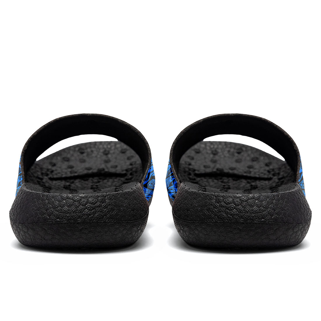 Customized Basketball Slippers With Added Patterns, Name Number Logo