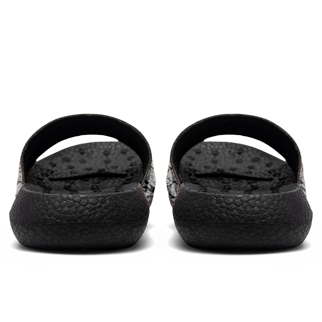 Customized Basketball Slippers With Added Patterns, Name Number Logo