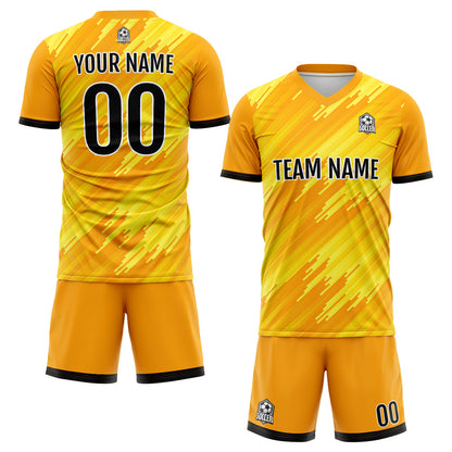 Custom Orange Uniform Jersey Kids Adults Personalized Set Jersey Shirt