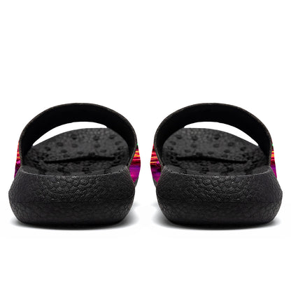 Customized Basketball Slippers With Added Patterns, Name Number Logo