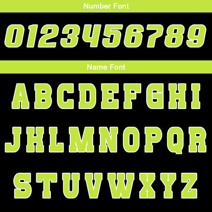 Custom Black Light Green Reversible Basketball Suit for Adults and Kids Personalized Jersey