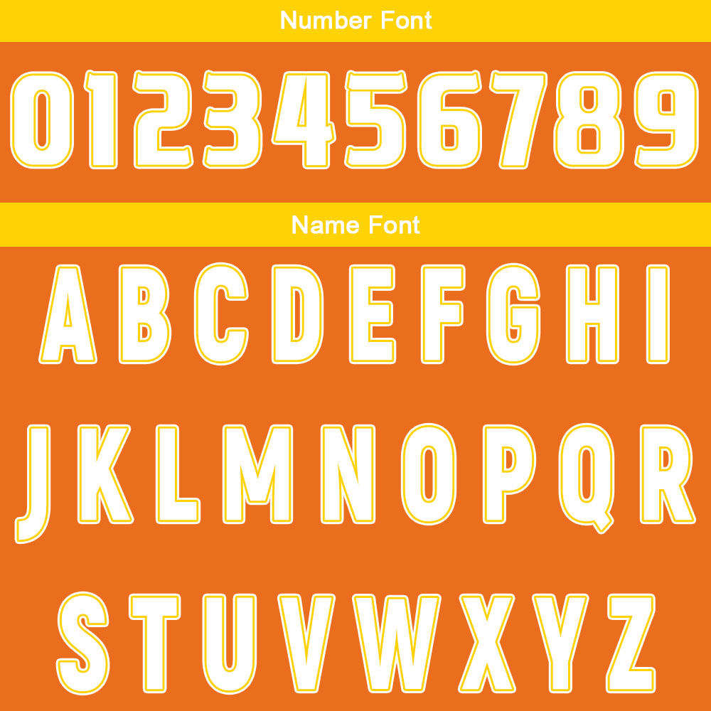Custom Orange Yellow Reversible Basketball Suit for Adults and Kids Personalized Jersey