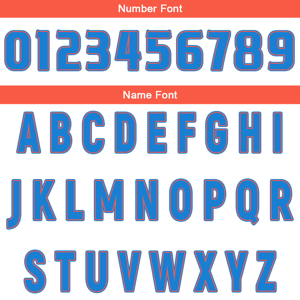 Custom White Orange Blue Reversible Basketball Suit for Adults and Kids Personalized Jersey