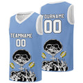 Custom basketball jersey for men and women. Stitched and printed name, number and logo