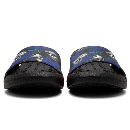 Customized Basketball Slippers With Added Patterns, Name Number Logo
