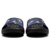 Customized Basketball Slippers With Added Patterns, Name Number Logo