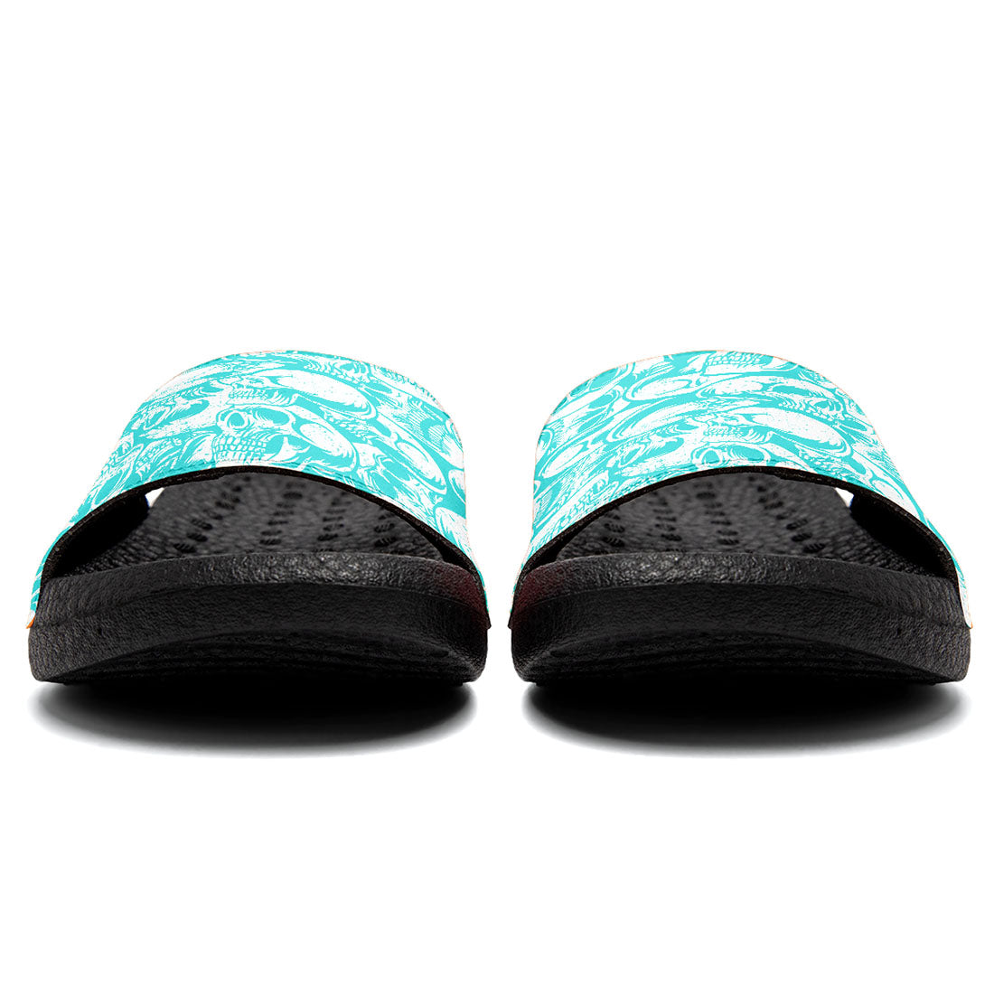 Customized Basketball Slippers With Added Patterns, Name Number Logo