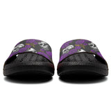 Customized Basketball Slippers With Added Patterns, Name Number Logo