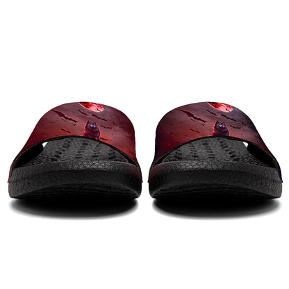 Customized Basketball Slippers With Added Patterns, Name Number Logo