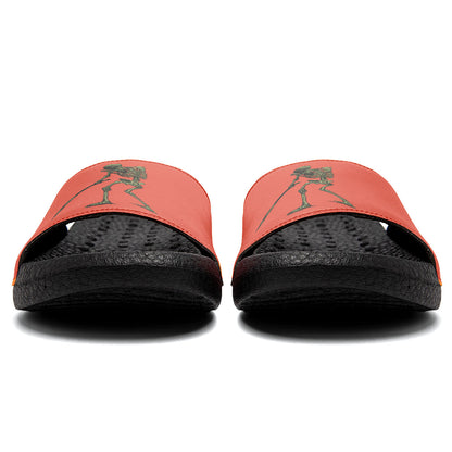 Customized Basketball Slippers With Added Patterns, Name Number Logo