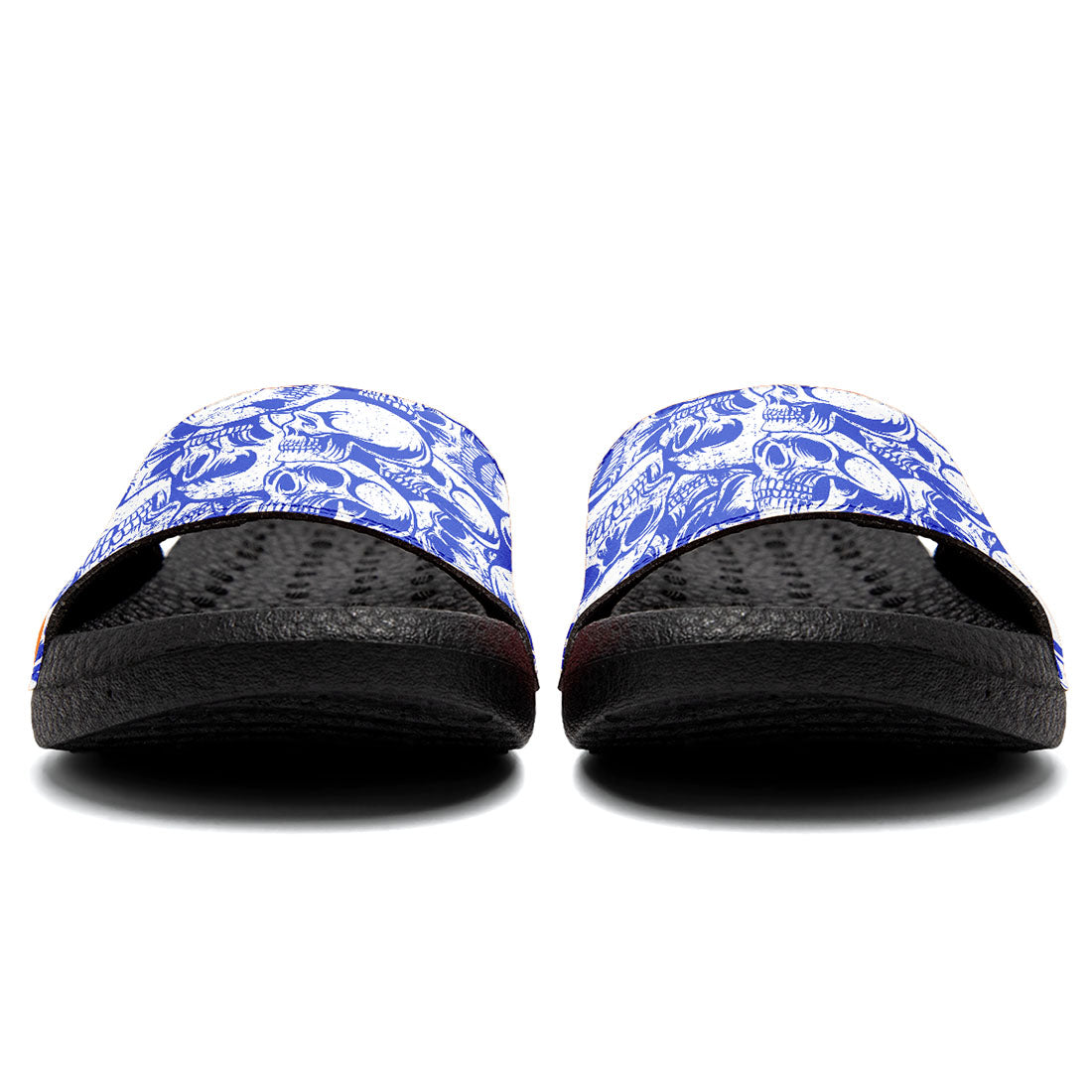Customized Basketball Slippers With Added Patterns, Name Number Logo