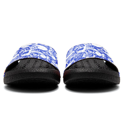 Customized Basketball Slippers With Added Patterns, Name Number Logo