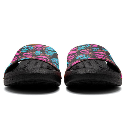 Customized Basketball Slippers With Added Patterns, Name Number Logo