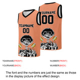 Custom basketball jersey for men and women. Stitched and printed name, number and logo