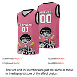 Custom basketball jersey for men and women. Stitched and printed name, number and logo