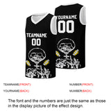 Custom basketball jersey for men and women. Stitched and printed name, number and logo