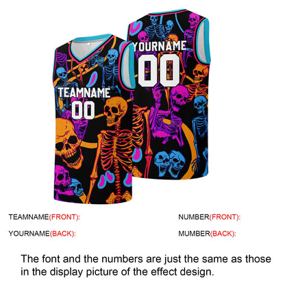 Custom basketball jersey for men and women. Stitched and printed name, number and logo