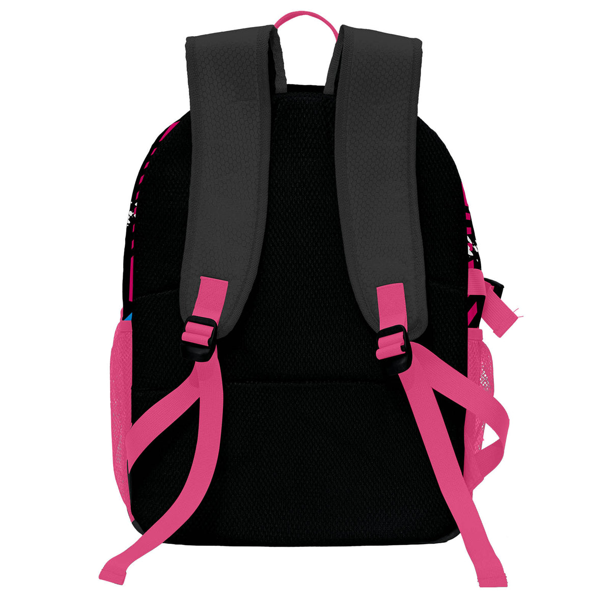 Custom Black Rose Red Blue Basketball Soccer Backpack Personalized Player Names Numbers Team Logo #BB-0919-0003