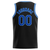 Custom Stitched Basketball Jersey for Men, Women And Kids Black-Royal-White