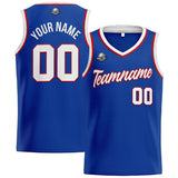 Custom Stitched Basketball Jersey for Men, Women  And Kids Royal-White-Red