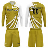 Custom Turmeric Basketball Soccer Football Shooting Long T-Shirt for Adults and Kids