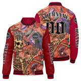 Custom Red Varsity Jackets for Men Women Youth Personalized Letterman Jackets