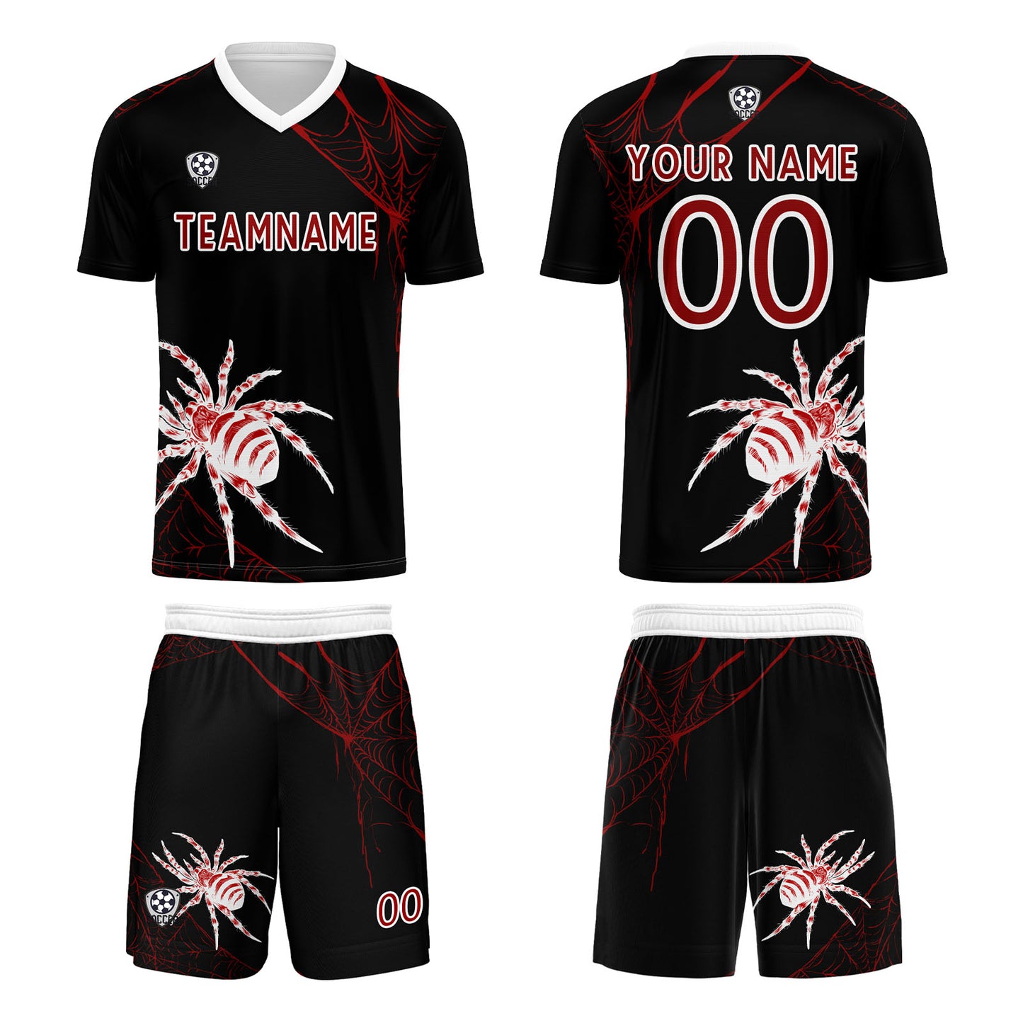 Custom Dark Red Soccer Uniform Jersey Kids Adults Personalized Set Jersey Shirt