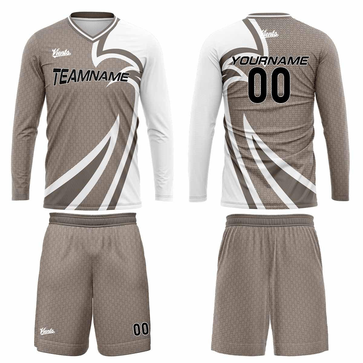 Custom Moon Gray Basketball Soccer Football Shooting Long T-Shirt for Adults and Kids