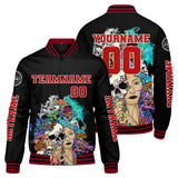 Custom Red Varsity Jackets for Men Women Youth Personalized Letterman Jackets