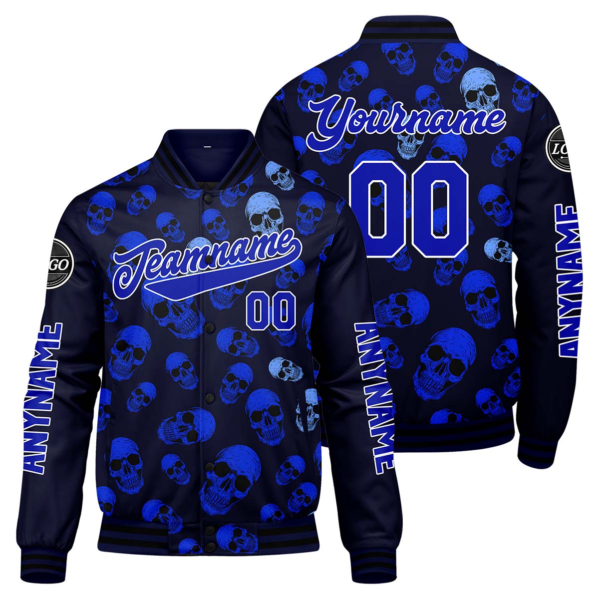 Custom Royal Varsity Jackets for Men Women Youth Personalized Letterman Jackets