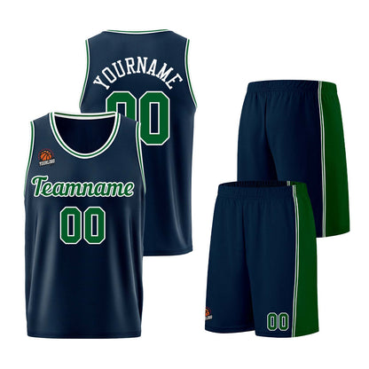 Custom Dark Blue-Green Basketball Jersey for Men Women Adult Youth Stitched Name Number Logo