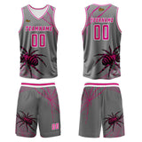 Custom Ash Powder Basketball Jersey Uniform Suit Printed Your Logo Name Number