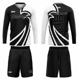 Custom Black Basketball Soccer Football Shooting Long T-Shirt for Adults and Kids