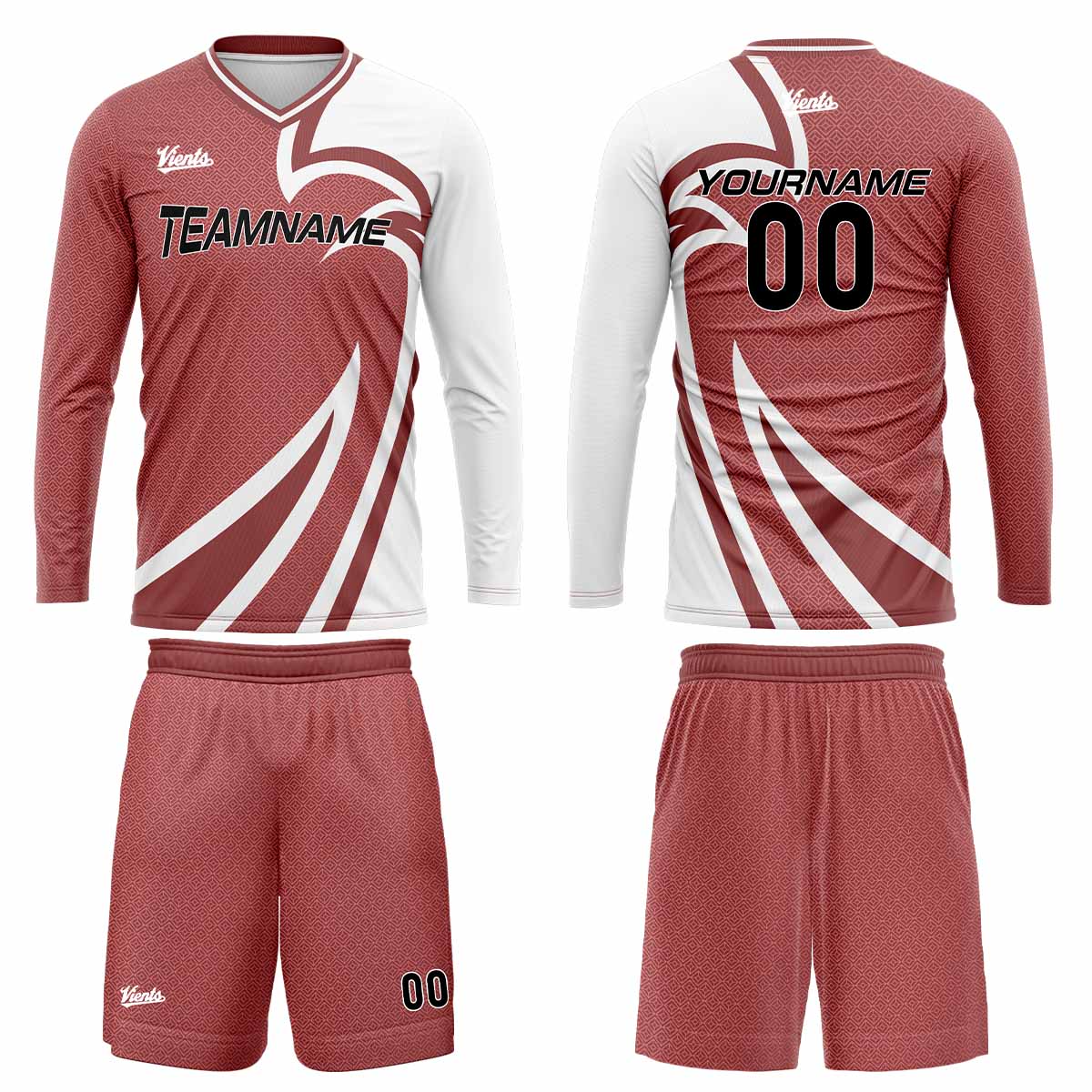 Custom Meat Powder Basketball Soccer Football Shooting Long T-Shirt for Adults and Kids