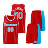 Custom Red Royal Basketball Jersey for Men Women Adult Youth Stitched Name Number Logo