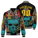 Custom Teal Yellow Varsity Jackets for Men Women Youth Personalized Letterman Jackets