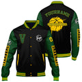 Custom Black Green Varsity Jackets for Men Women Youth Personalized Letterman Jackets