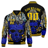 Custom Royal Yellow Varsity Jackets for Men Women Youth Personalized Letterman Jackets