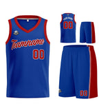 Custom Royal Red Basketball Jersey for Men Women Adult Youth Stitched Name Number Logo