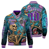 Custom Blue Purple Varsity Jackets for Men Women Youth Personalized Letterman Jackets