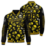 Custom Yellow Varsity Jackets for Men Women Youth Personalized Letterman Jackets