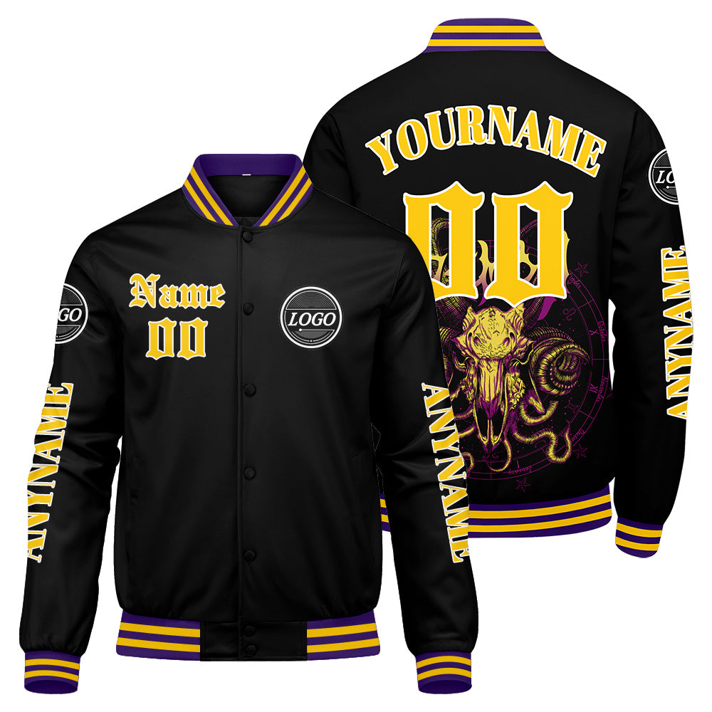 Custom Yellow Varsity Jackets for Men Women Youth Personalized Letterman Jackets