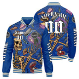 Custom Blue Varsity Jackets for Men Women Youth Personalized Letterman Jackets