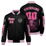 Custom Pink Varsity Jackets for Men Women Youth Personalized Letterman Jackets