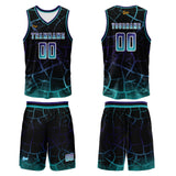 Custom Blue Violet Basketball Jersey Uniform Suit Printed Your Logo Name Number